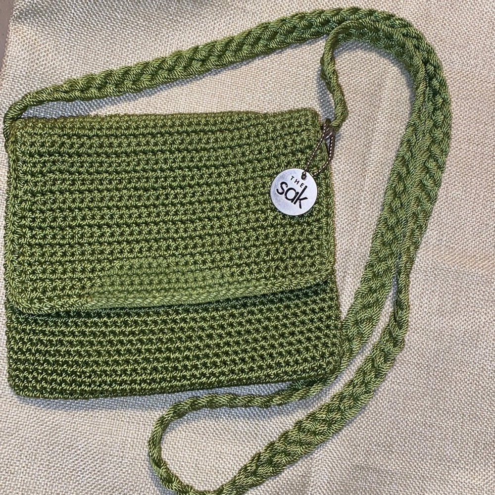 NWOT The Sak small crossbody crochet purse